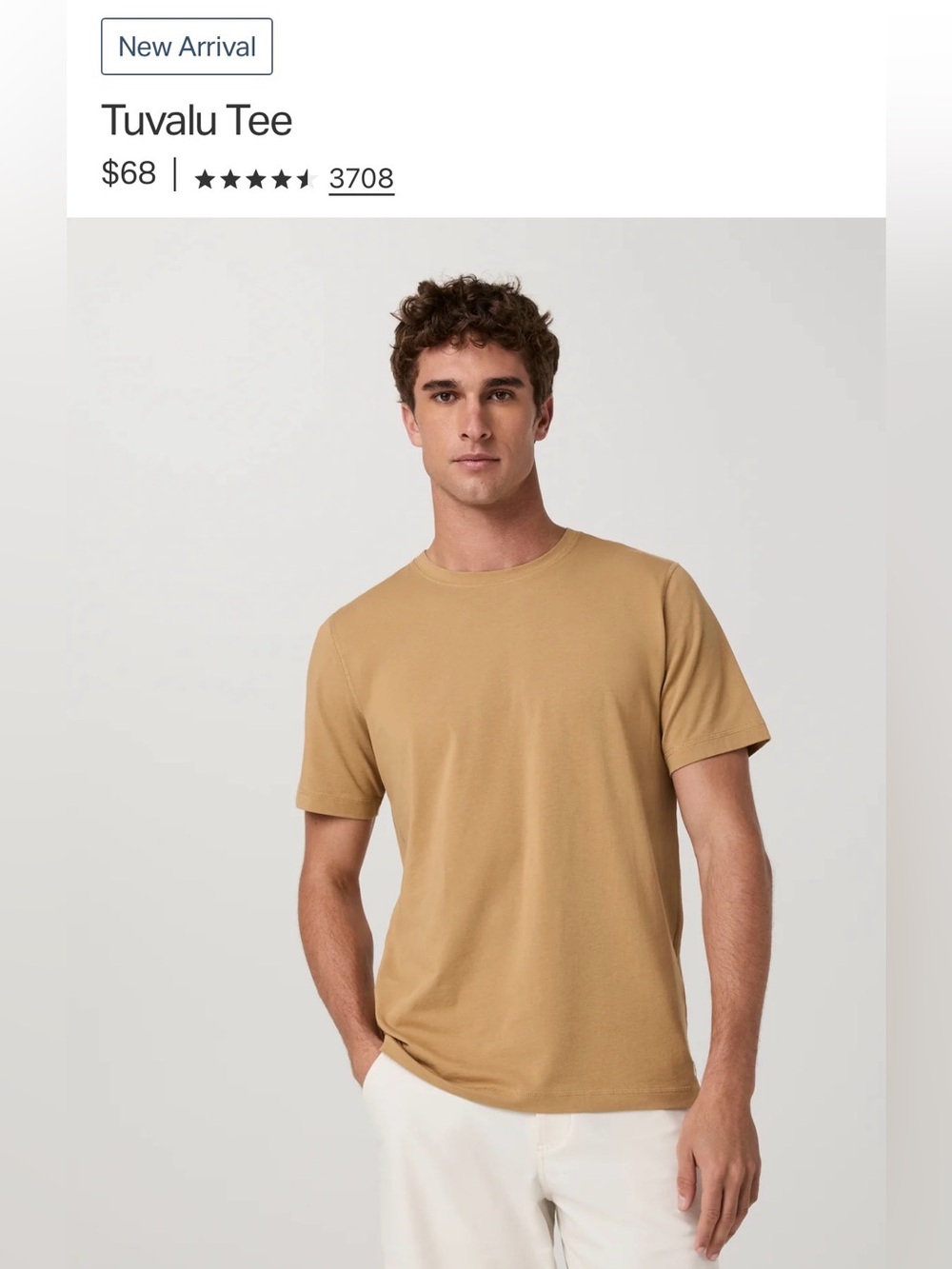 Vuori Tuvalu Tee, NWT ($68)!